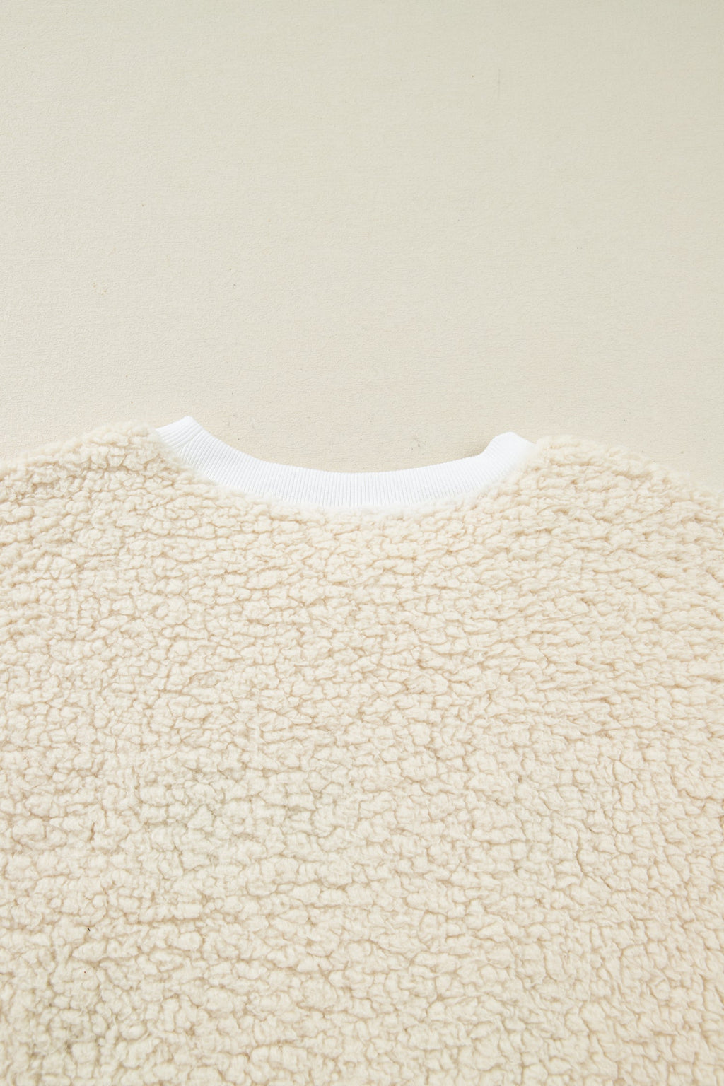 Ensley Christmas Embroidered Sherpa Pullover