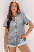 Demi Short Bubble Sleeve Shirt