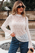 Laurel Bell Sleeve Mock Blouse