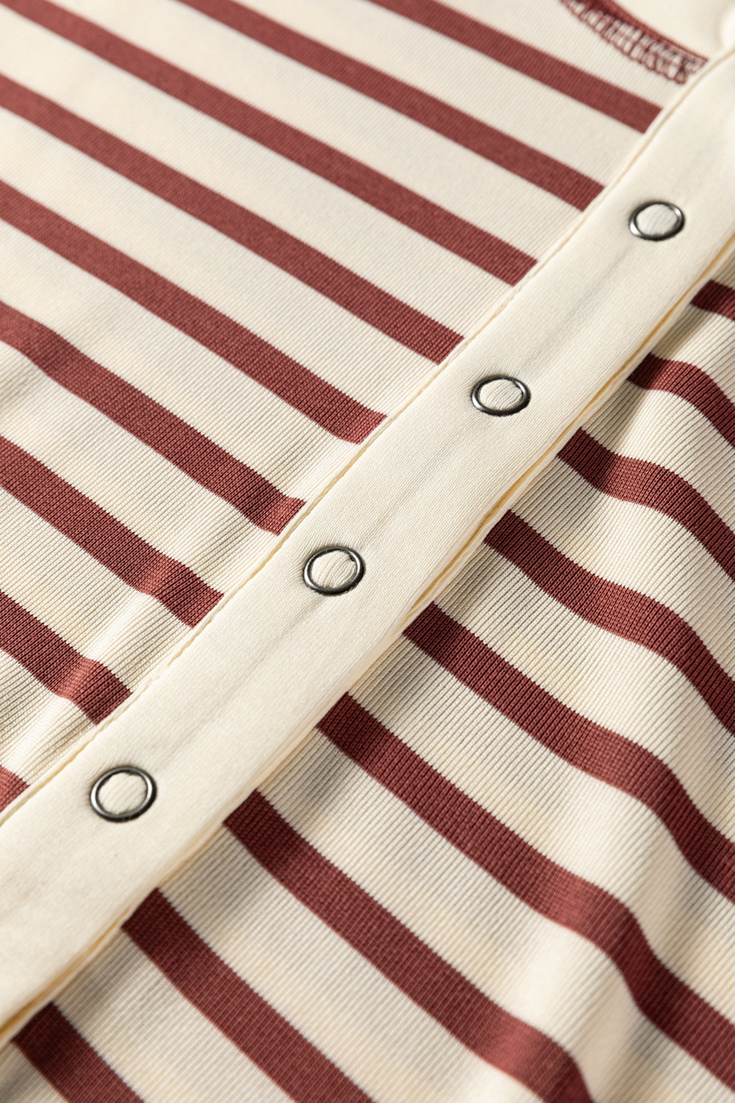 Yusra Stripe Half T Shirt