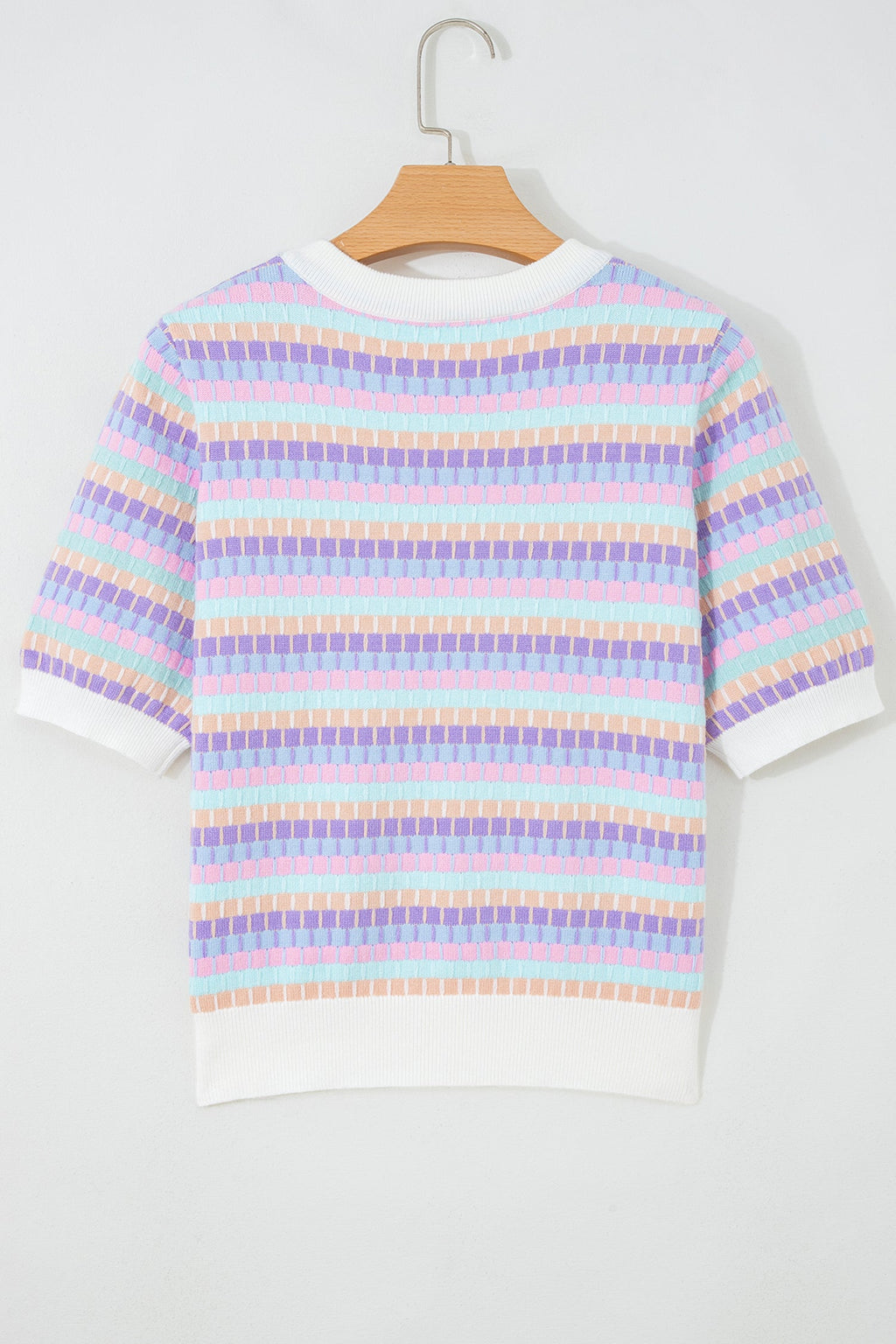 Ailany Knit Short Sleeve Sweater