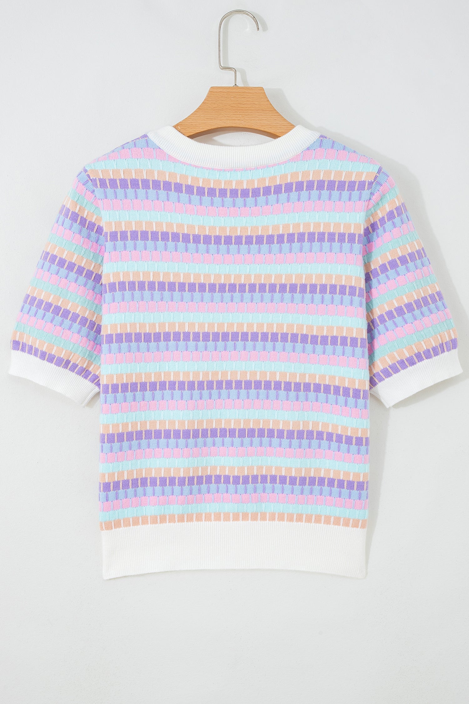 Ailany Knit Short Sleeve Sweater