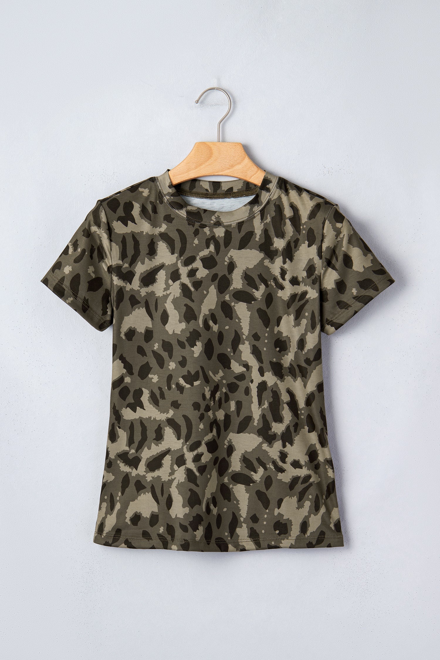 Annabelle Print Mock Slim Tee