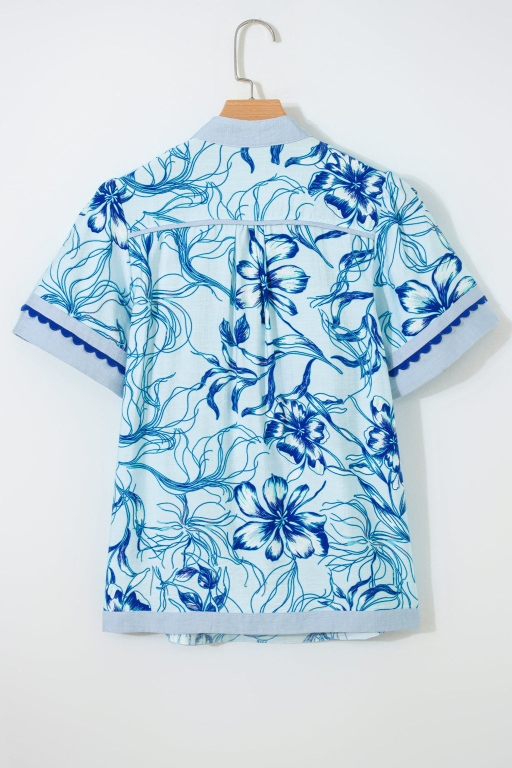 Elowen Short Sleeve Floral Blouse