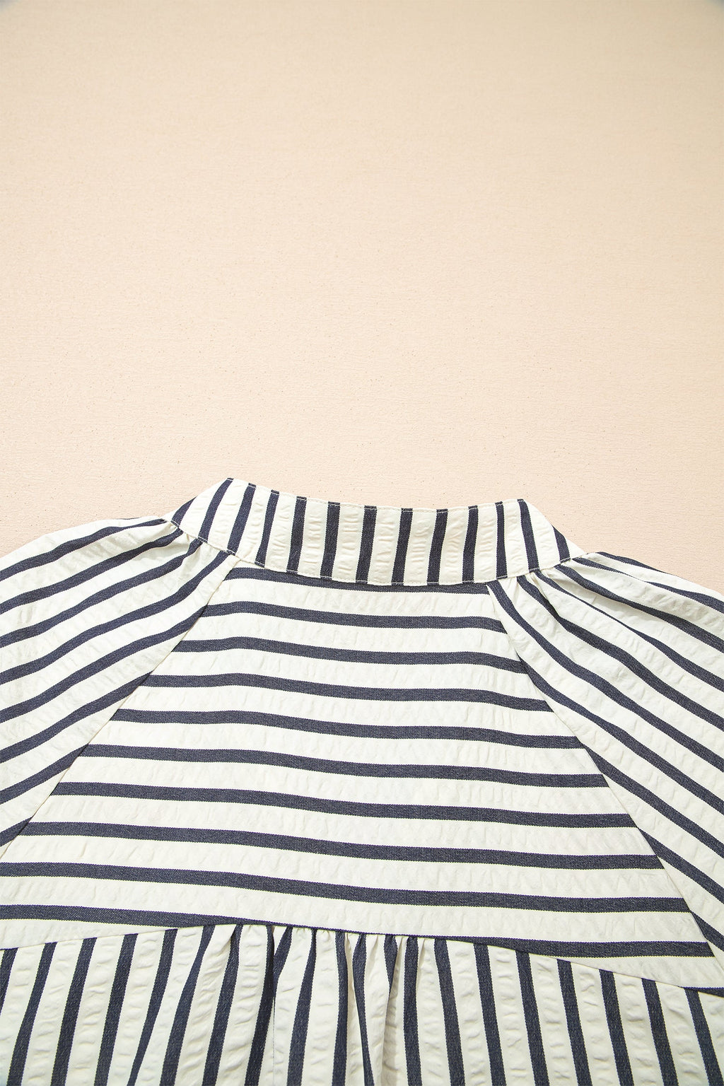 Harmoni Detail Short Sleeve Blouse