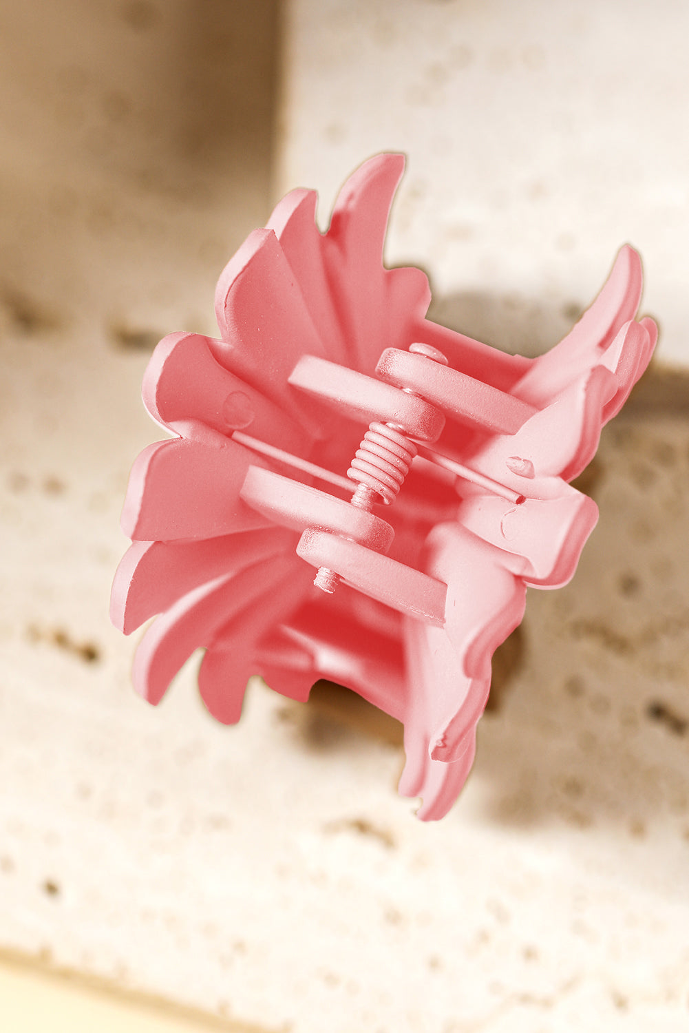 Analeia Flower Frosted Hair Clawclip