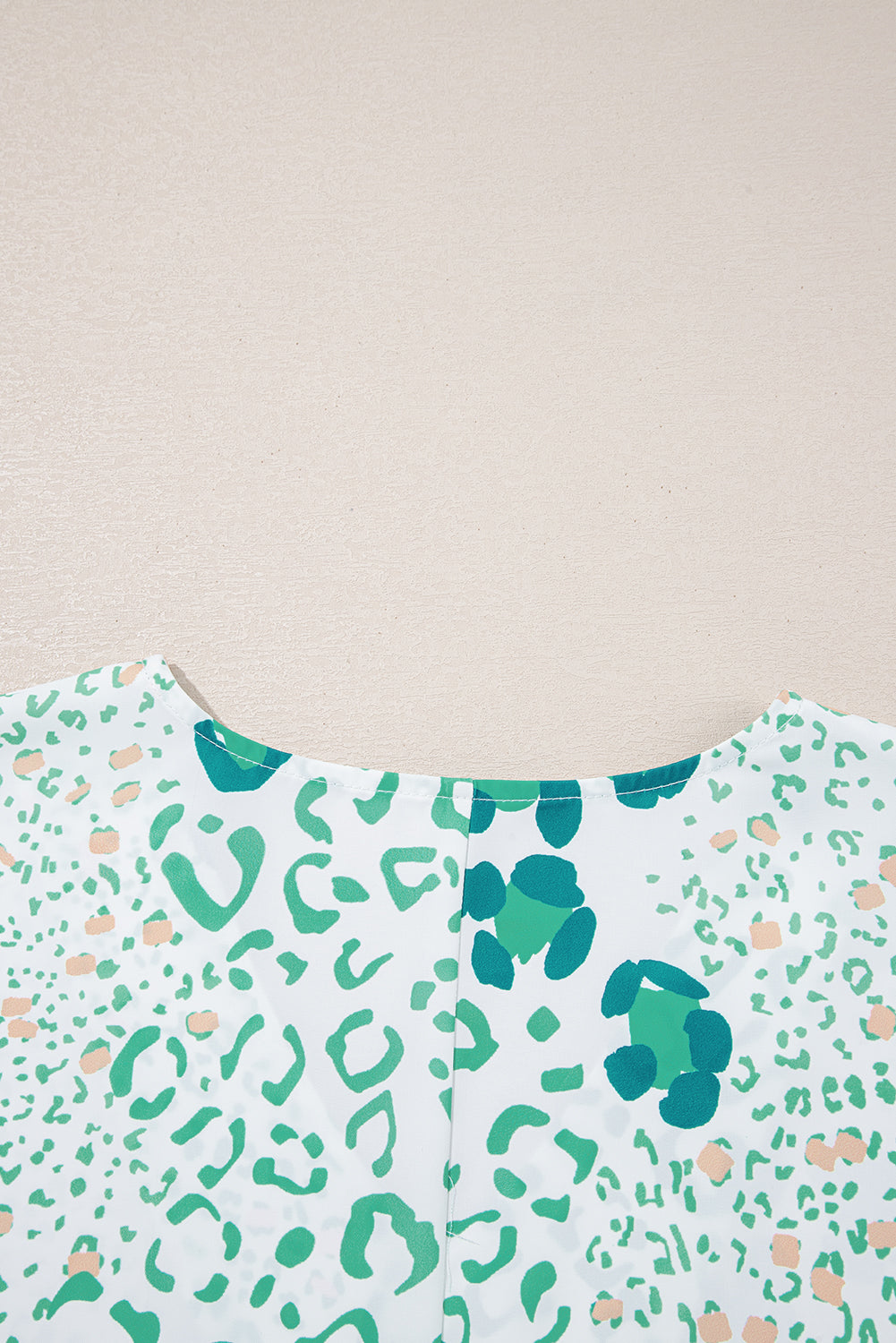 Azalea Print Short Sleeve Blouse