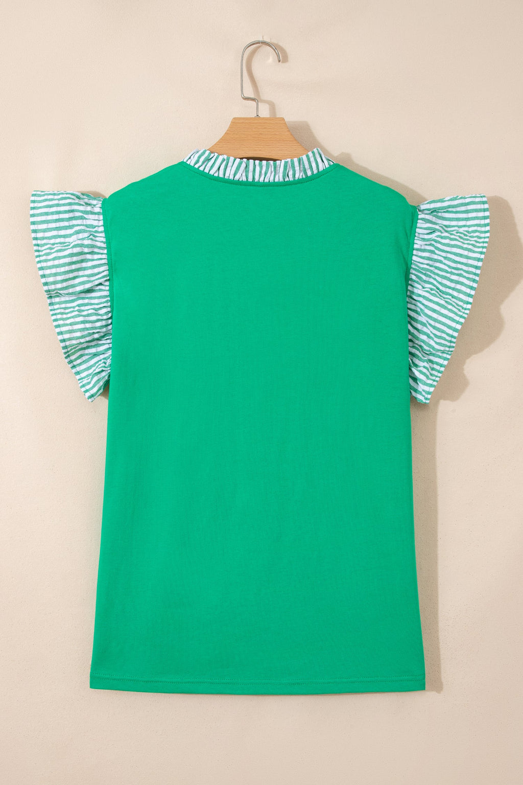 Presley Trim Flutter Sleeve PLUS Blouse