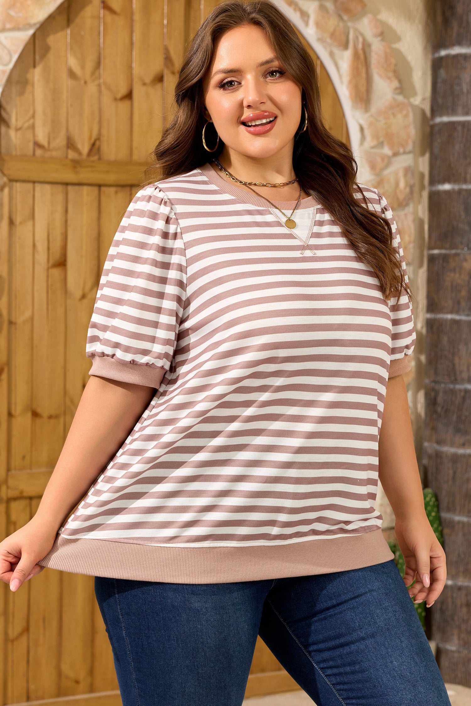 Zelda Puff Sleeve T PLUS Shirt