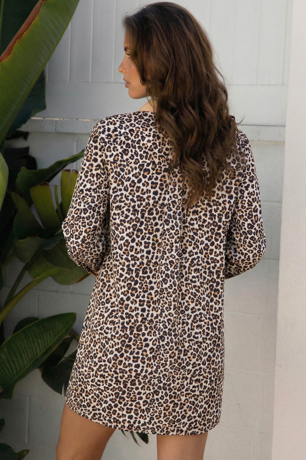 Gemma Long Sleeve Flared Dress