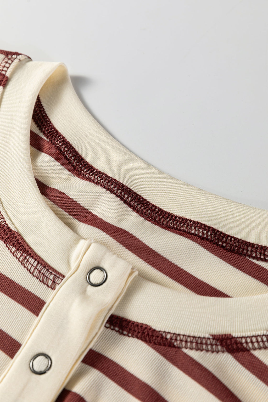 Yusra Stripe Half T Shirt