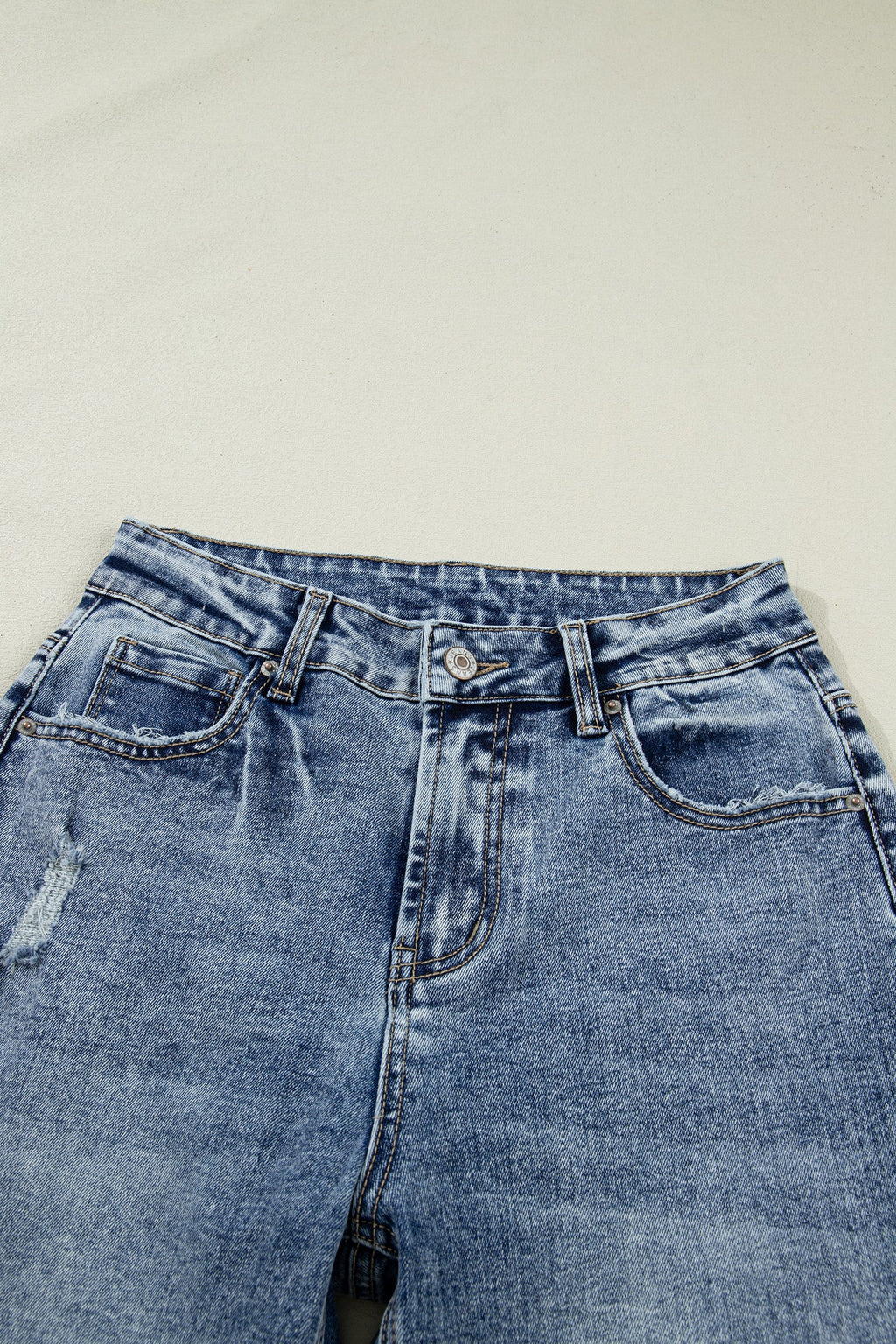 Elia Cuffed Straight Loose Jeans