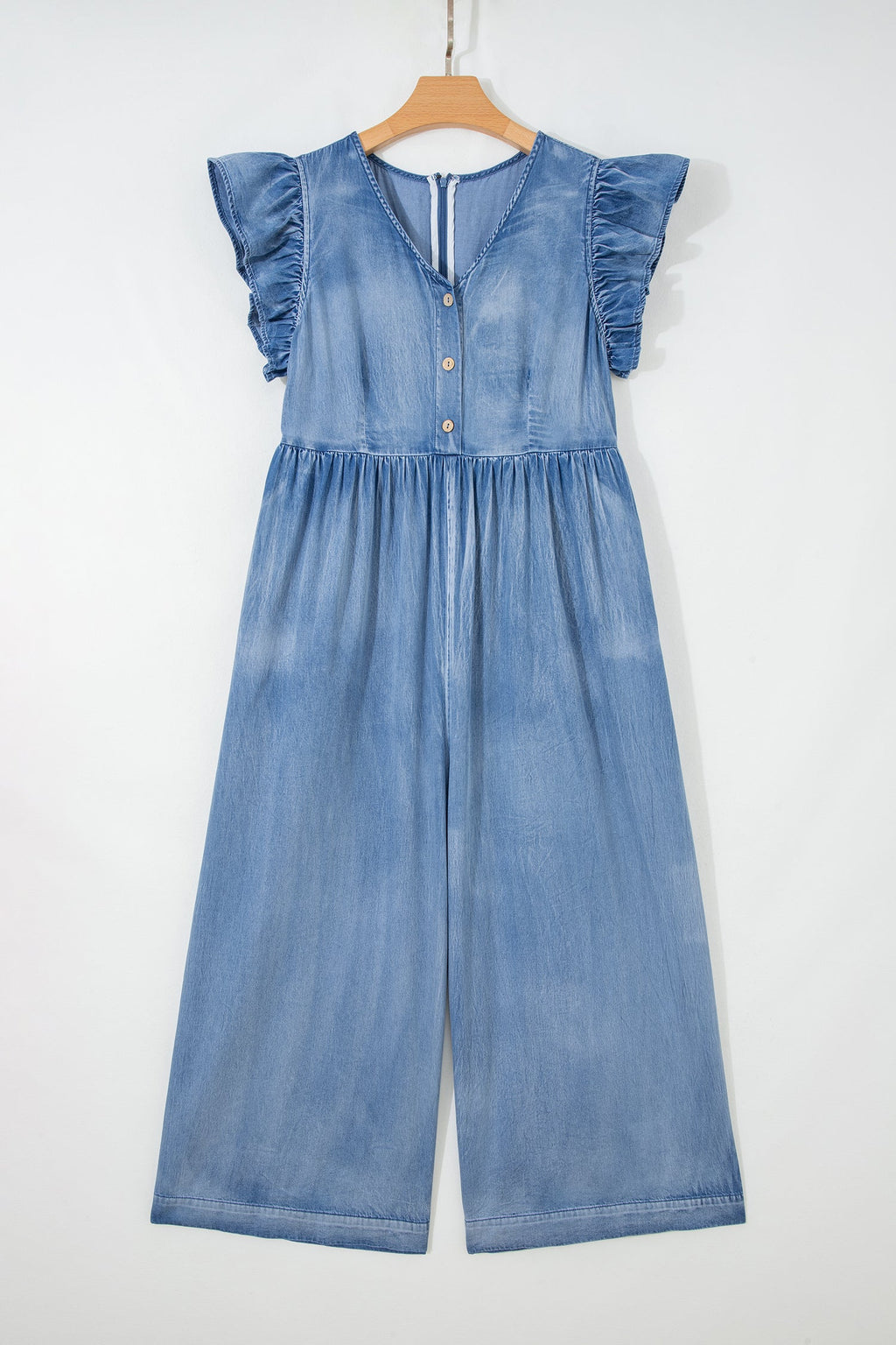 Bella Sleeve Wide Leg Jumpsuit