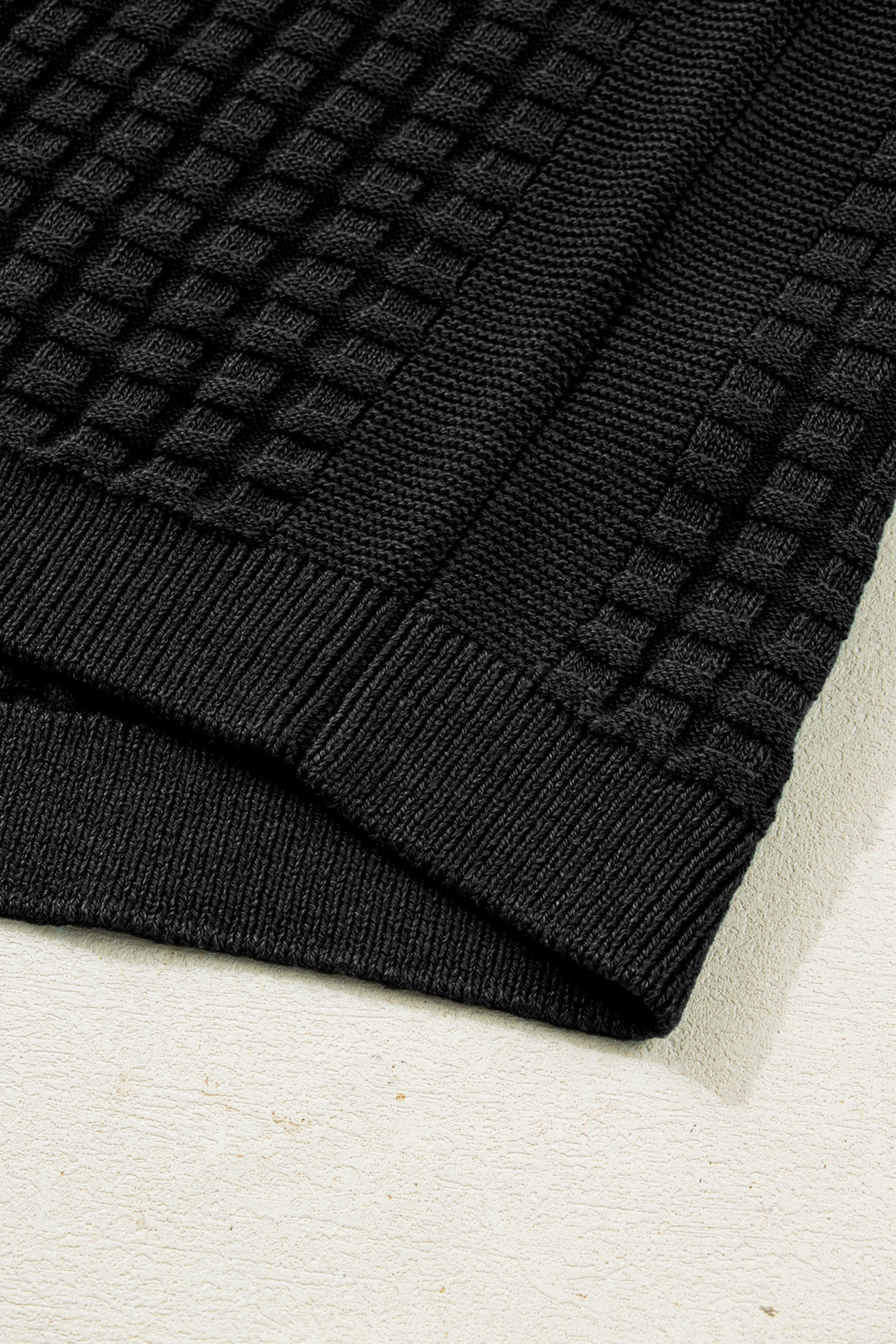 Marina Textured Short Sleeve Sweater