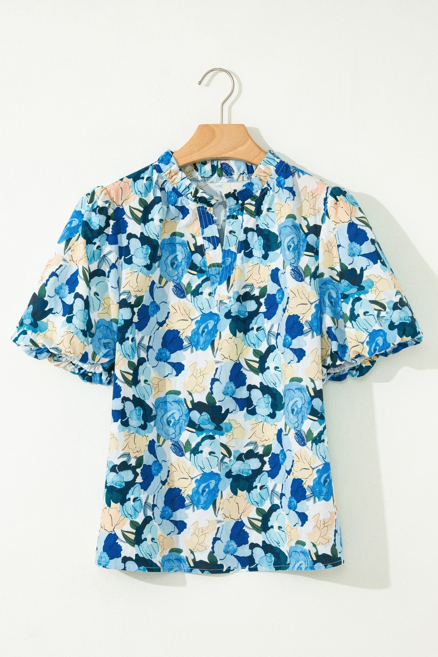Leilani Short Puff Sleeve Blouse