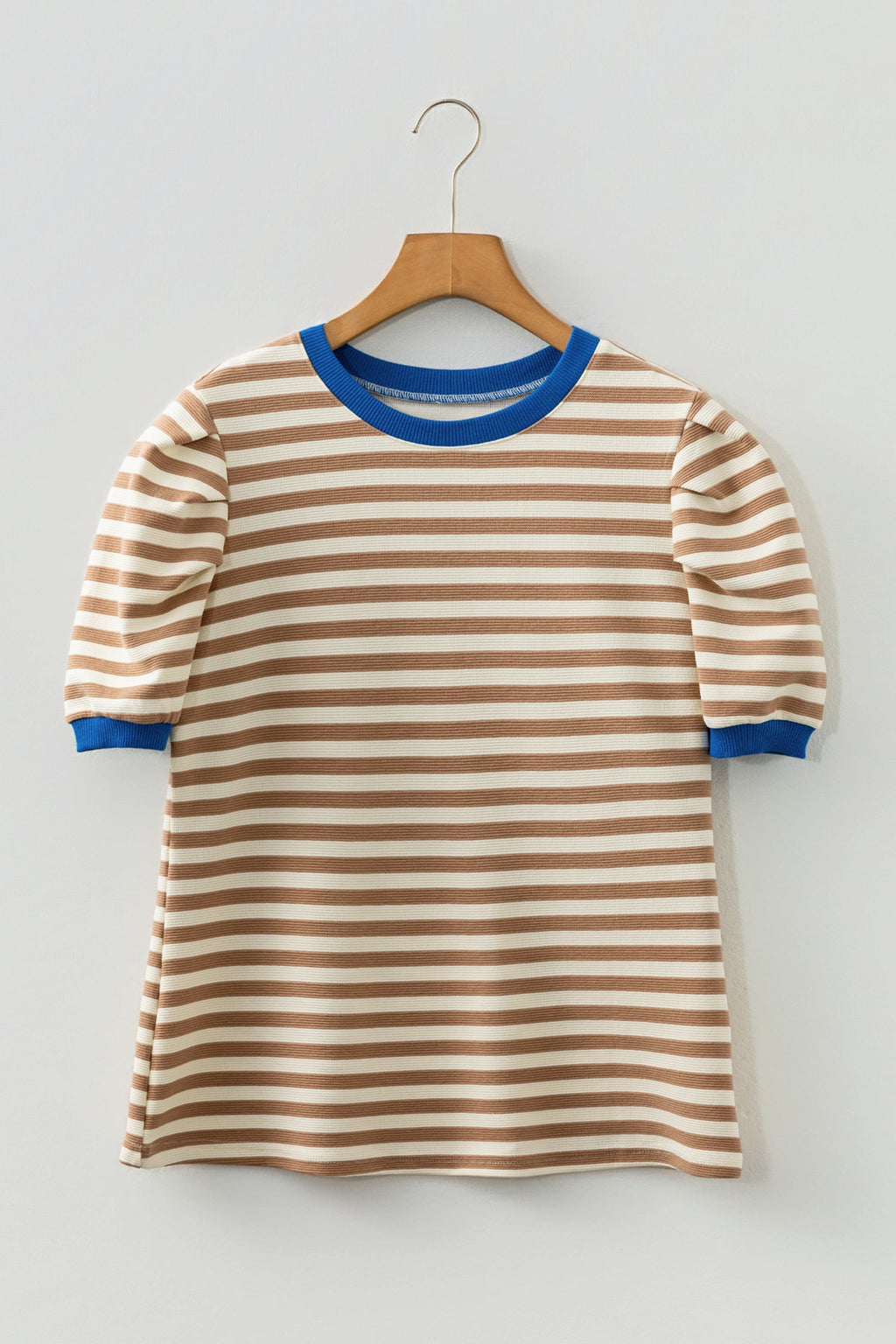 Elora Sleeve Contrast Trim Tee