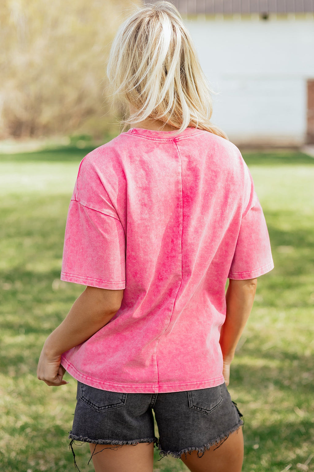 Neriah Mineral Washed Oversize Tee