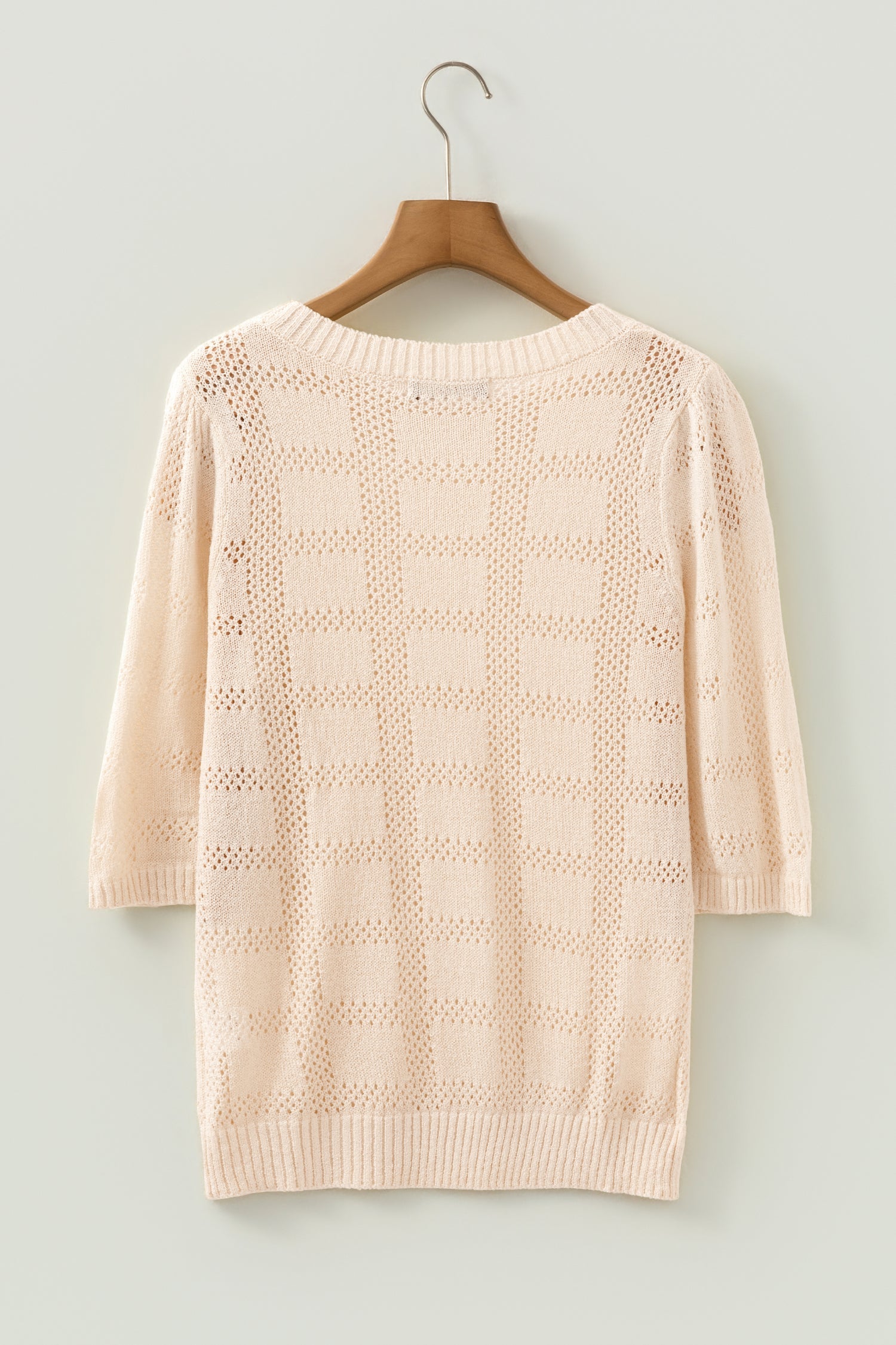 Belen Knit Short Sleeve Sweater
