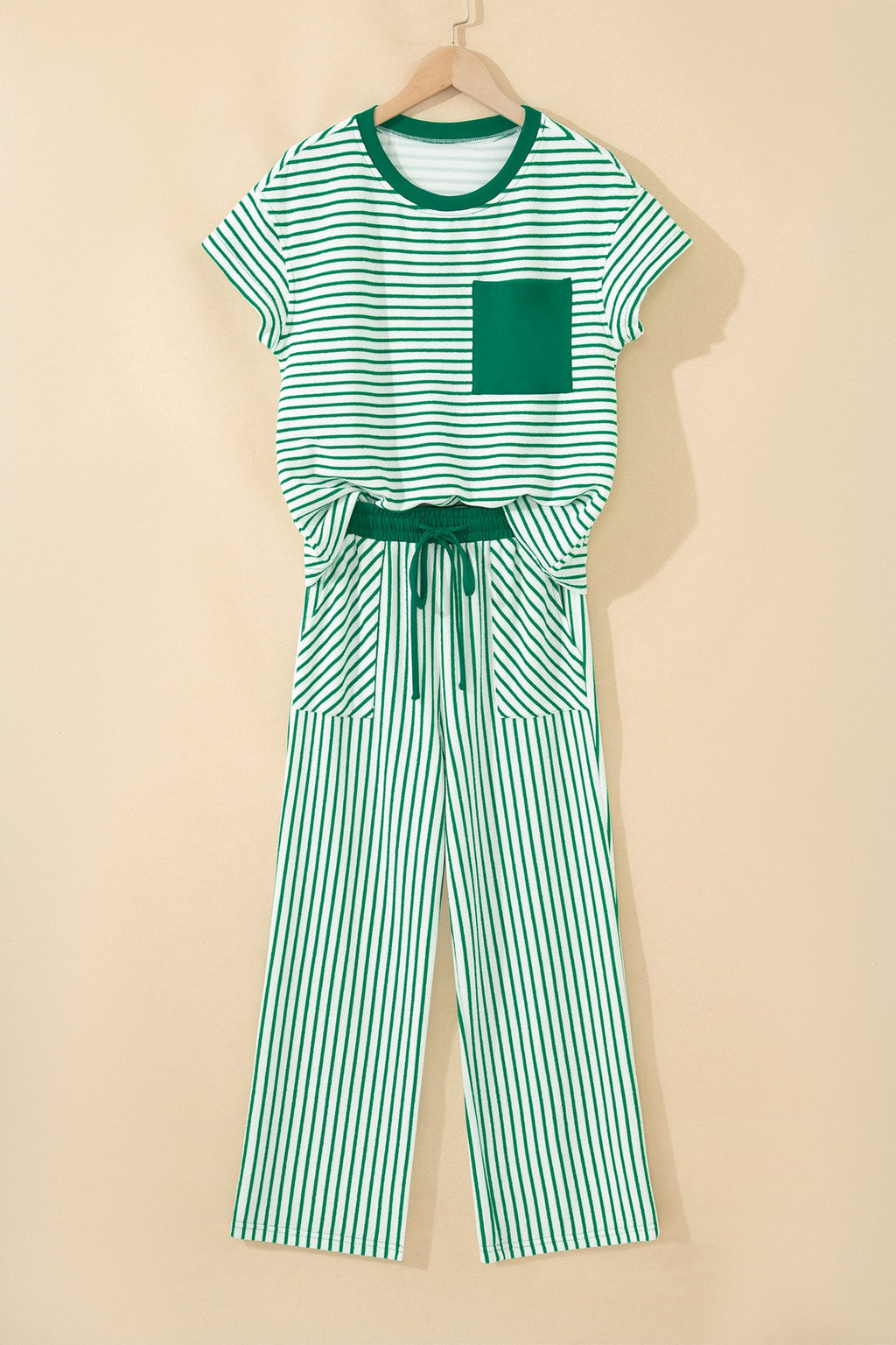Tilly Stripe Tee & Pants Set