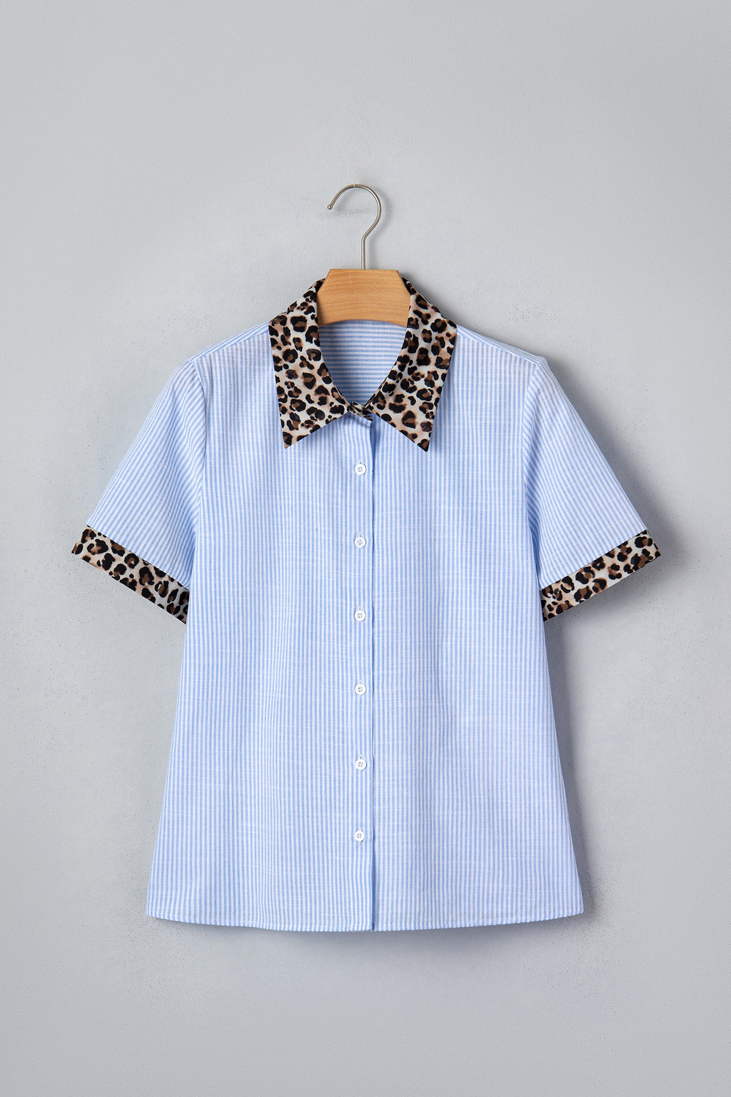 Nadia Collar Short Sleeve Shirt