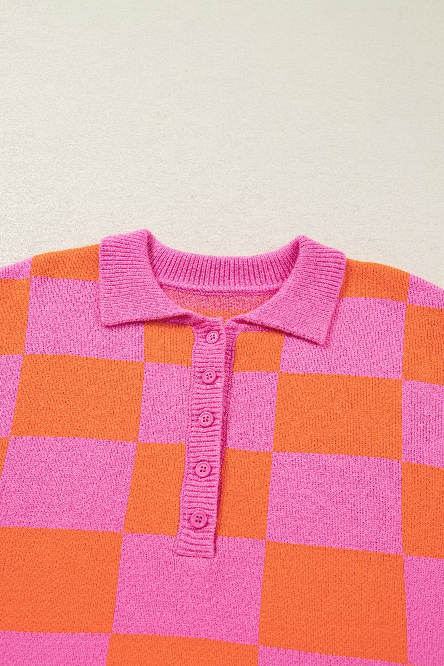 Meredith Polo Collar Baggy Sweater