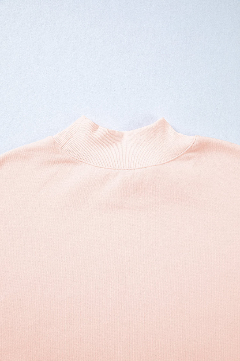 Blessed Embroidered Mock Sweatshirt