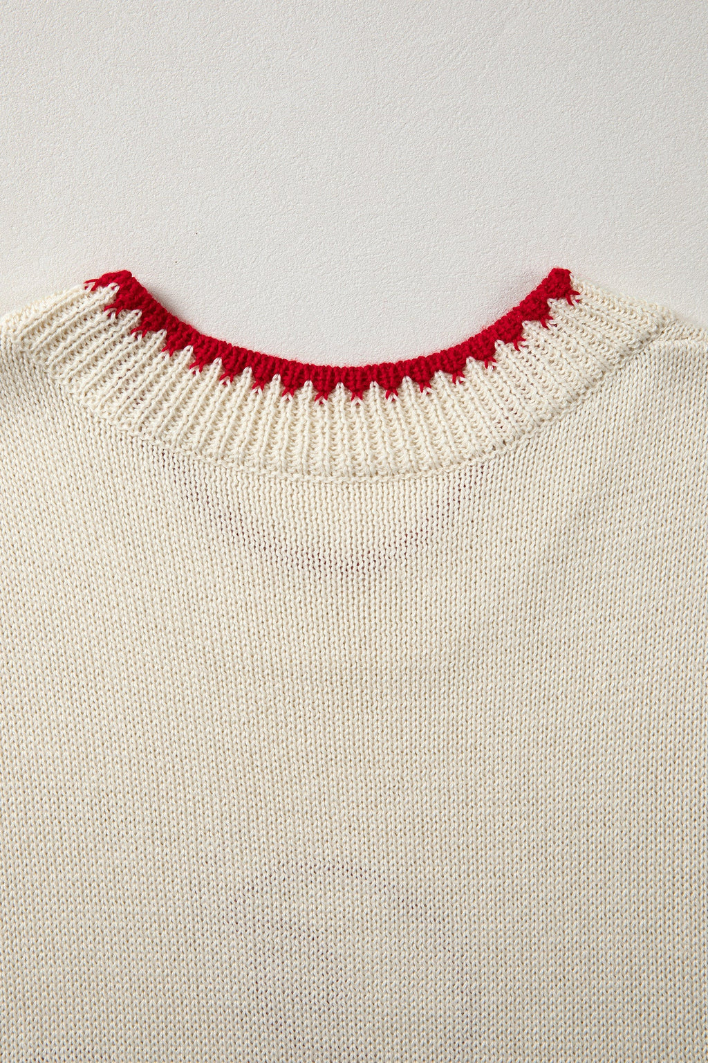 Emmeline Plaid Crawfish Knit Sweater