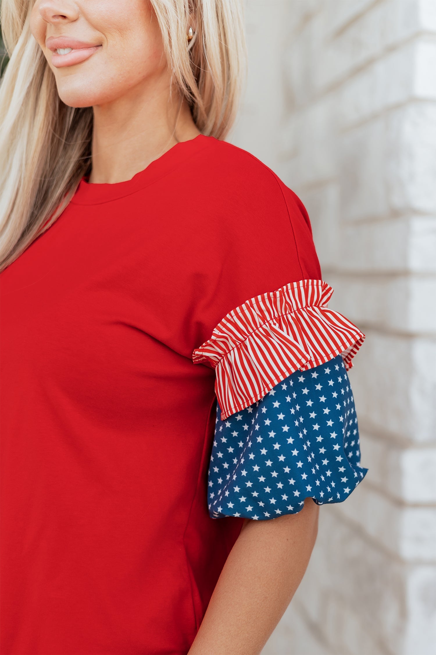 Aspyn Short Puff Sleeve Top