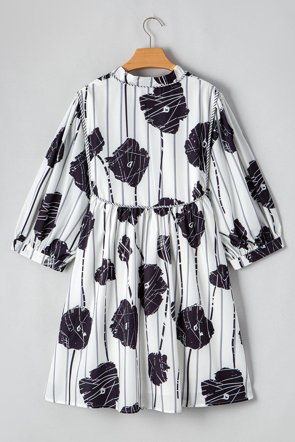 Alexa Lace Up Mini PLUS Dress