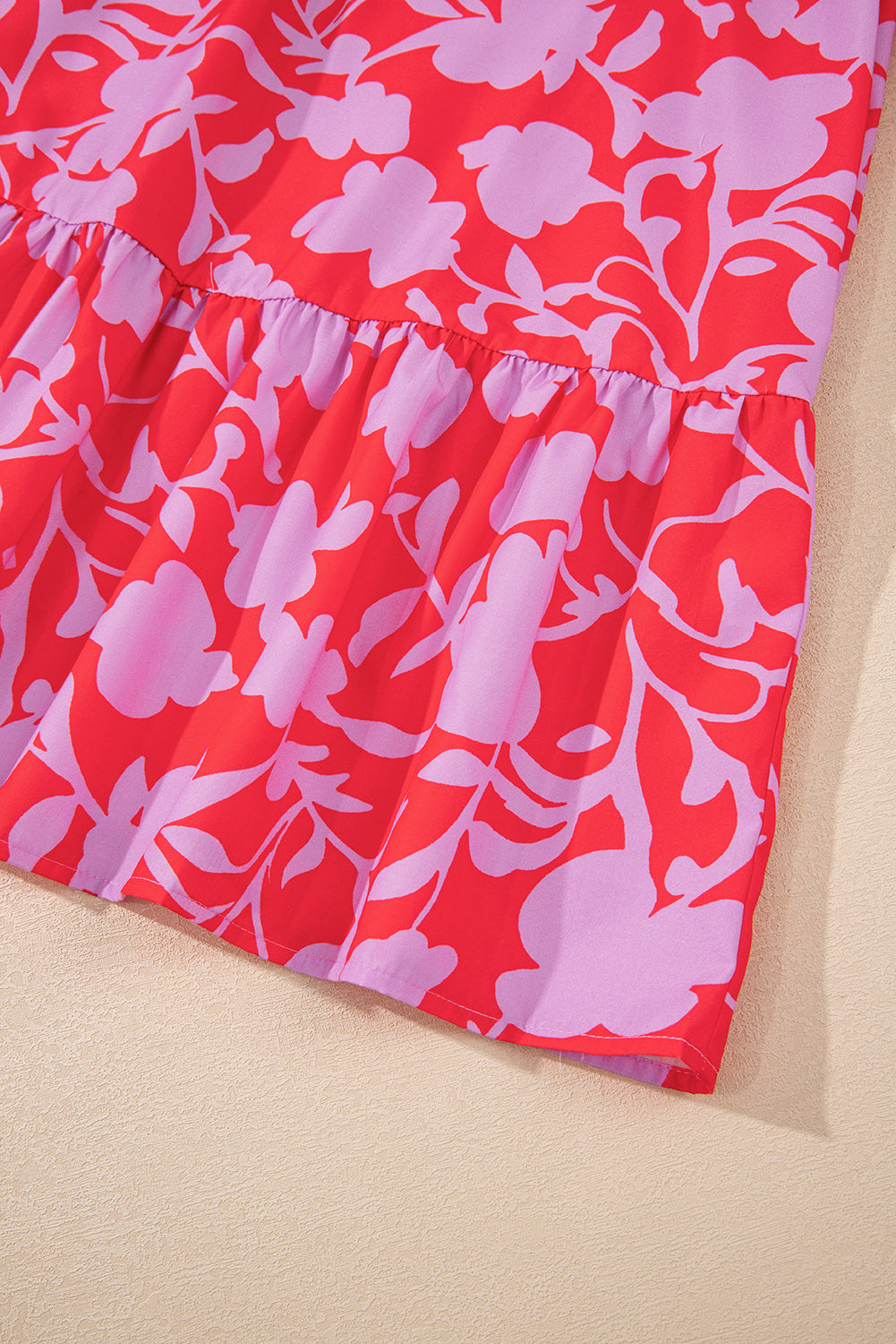 Milan Ruffle Hem Mini Dress