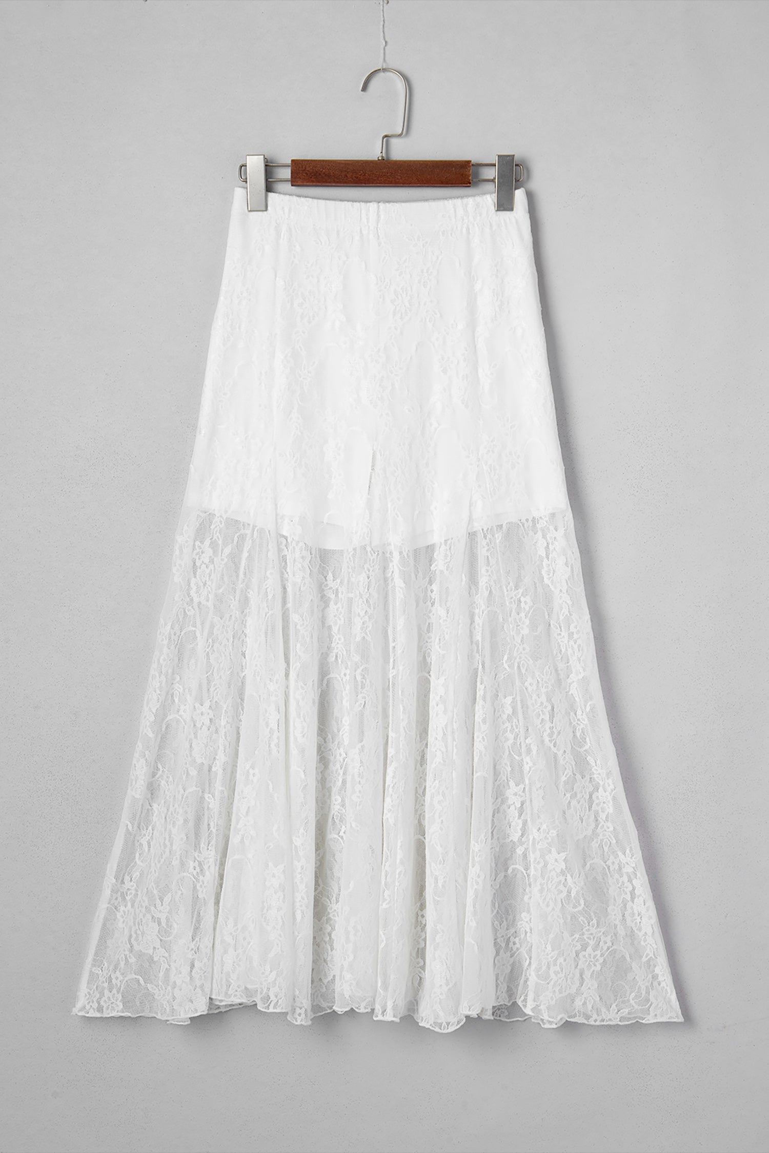 Maliyah Lace Flowy Maxi Skirt