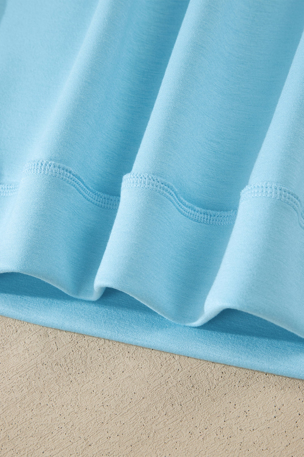 Sasha Seam Mock Oversize Tee Set
