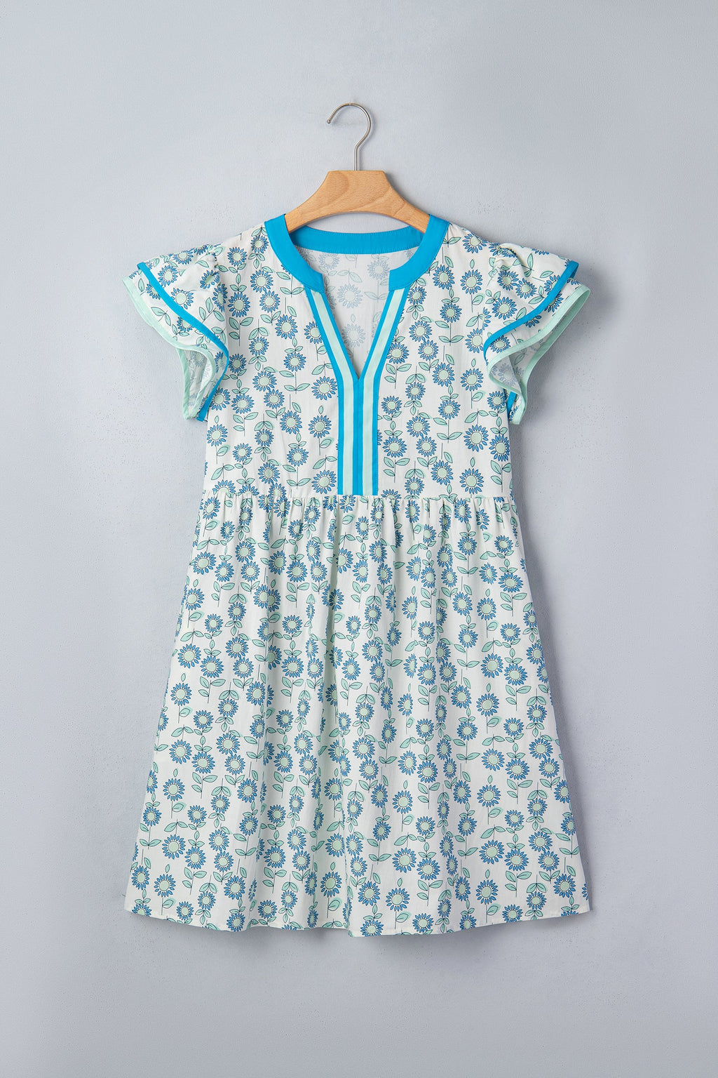 Marlowe Flutter Sleeve Mini Dress
