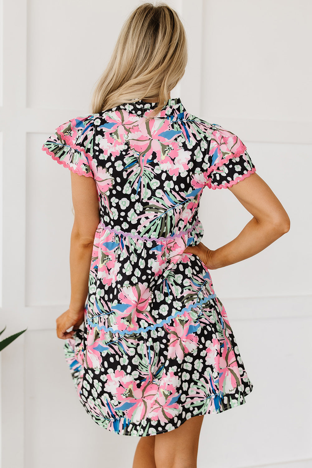 Deborah Tiered Mini Dress