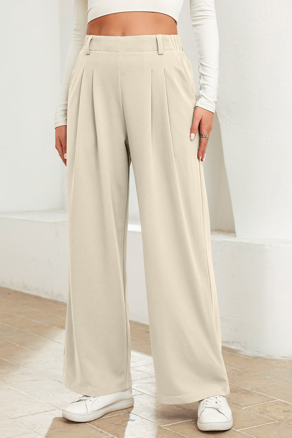 Sara Waist Wide Leg Pants