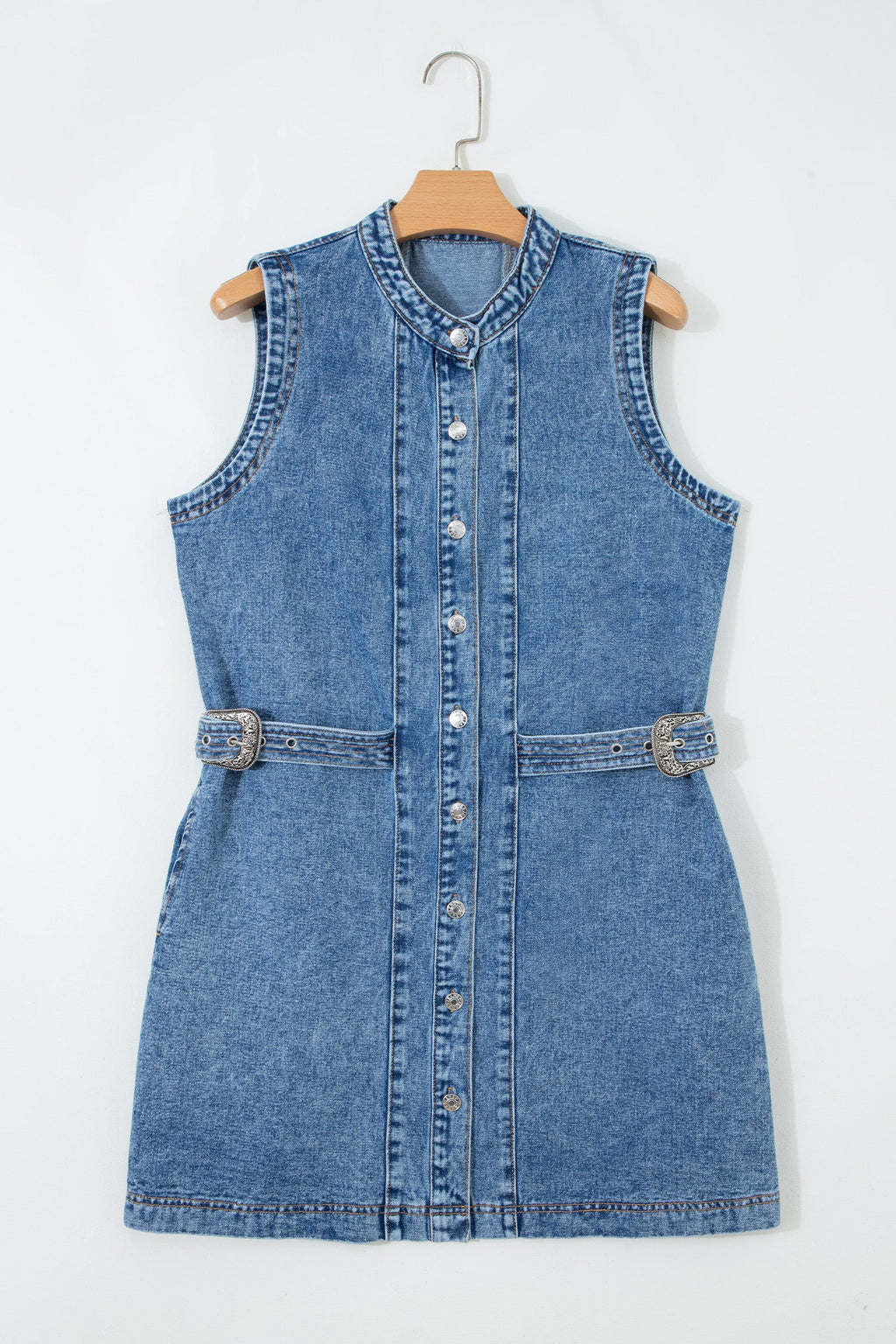 Ainara Down Sleeveless Short Dress