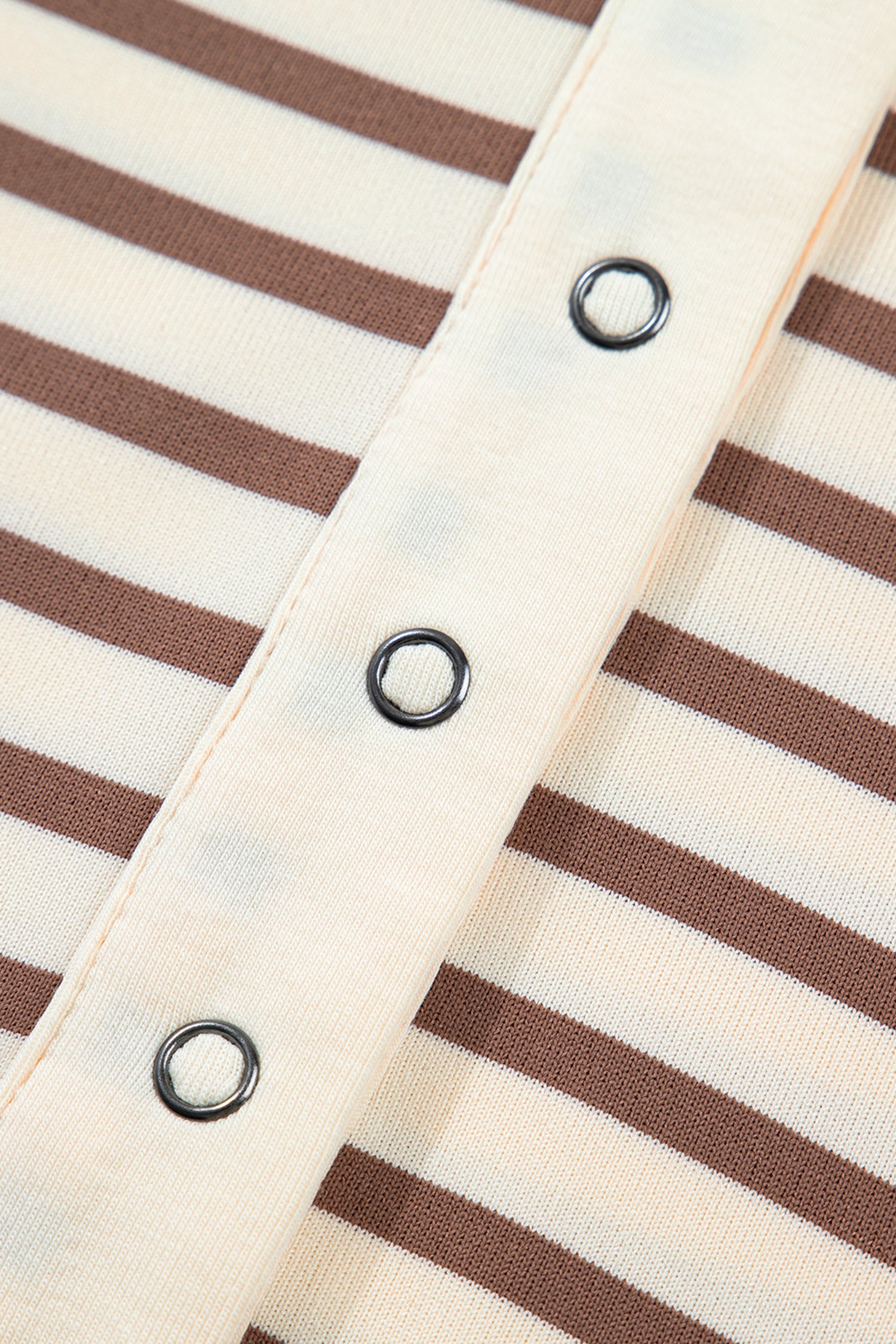 Keira Stripe Half T Shirt