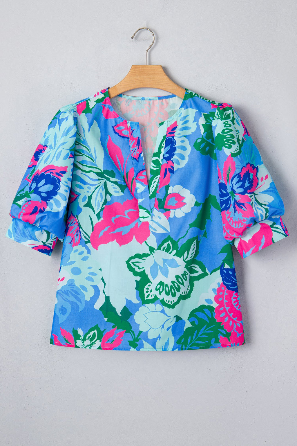 Ivanna Print Half Sleeve Blouse