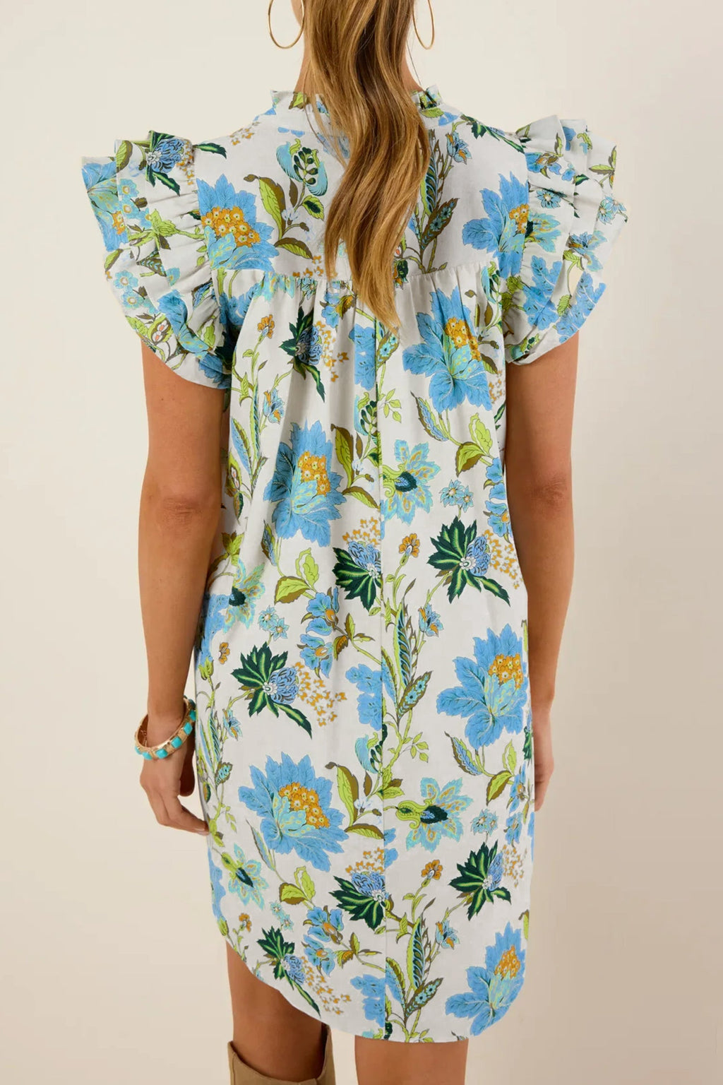 Giuliana Sleeve Shift Mini Dress