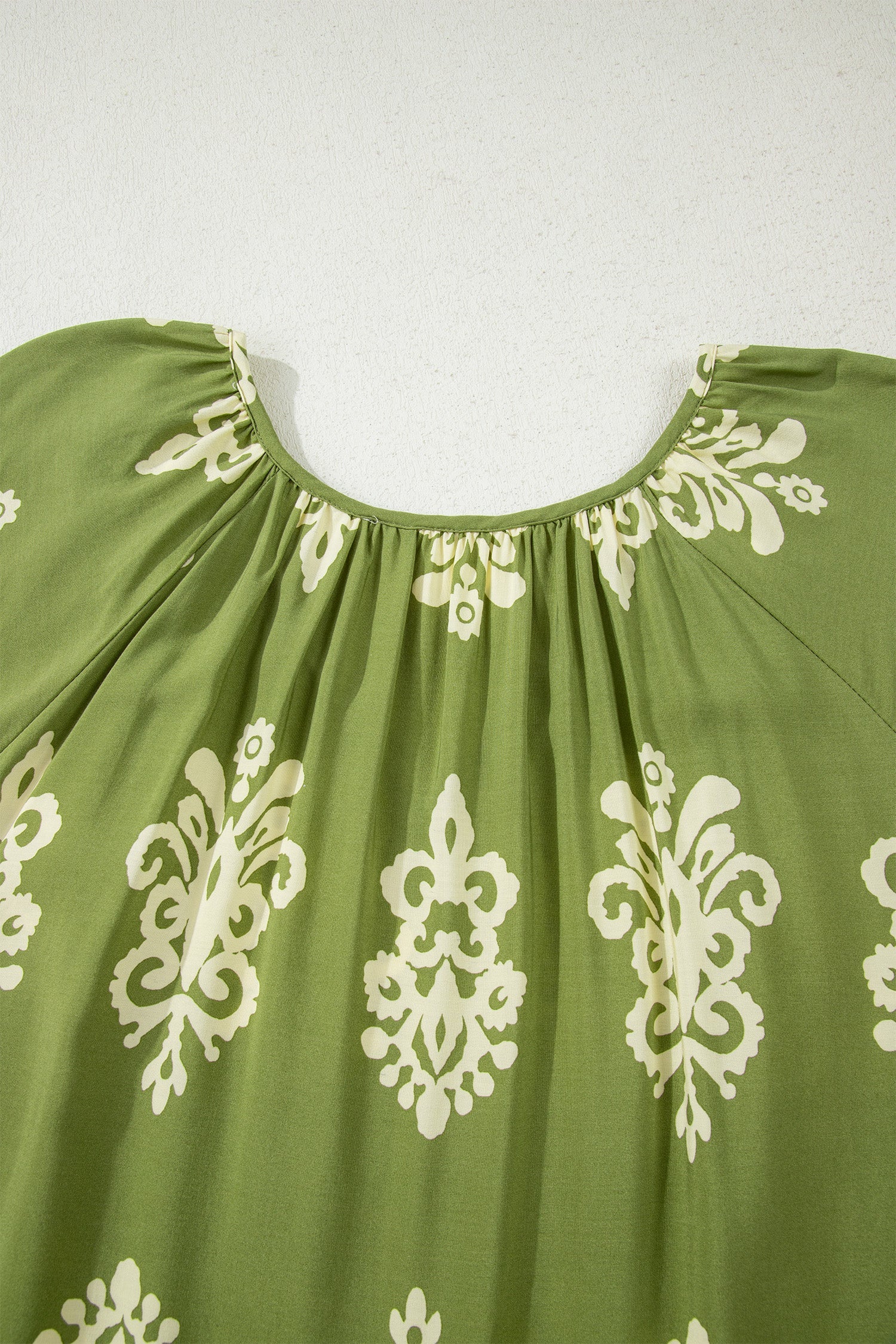 Gabriella Floral Short Sleeve PLUS Top