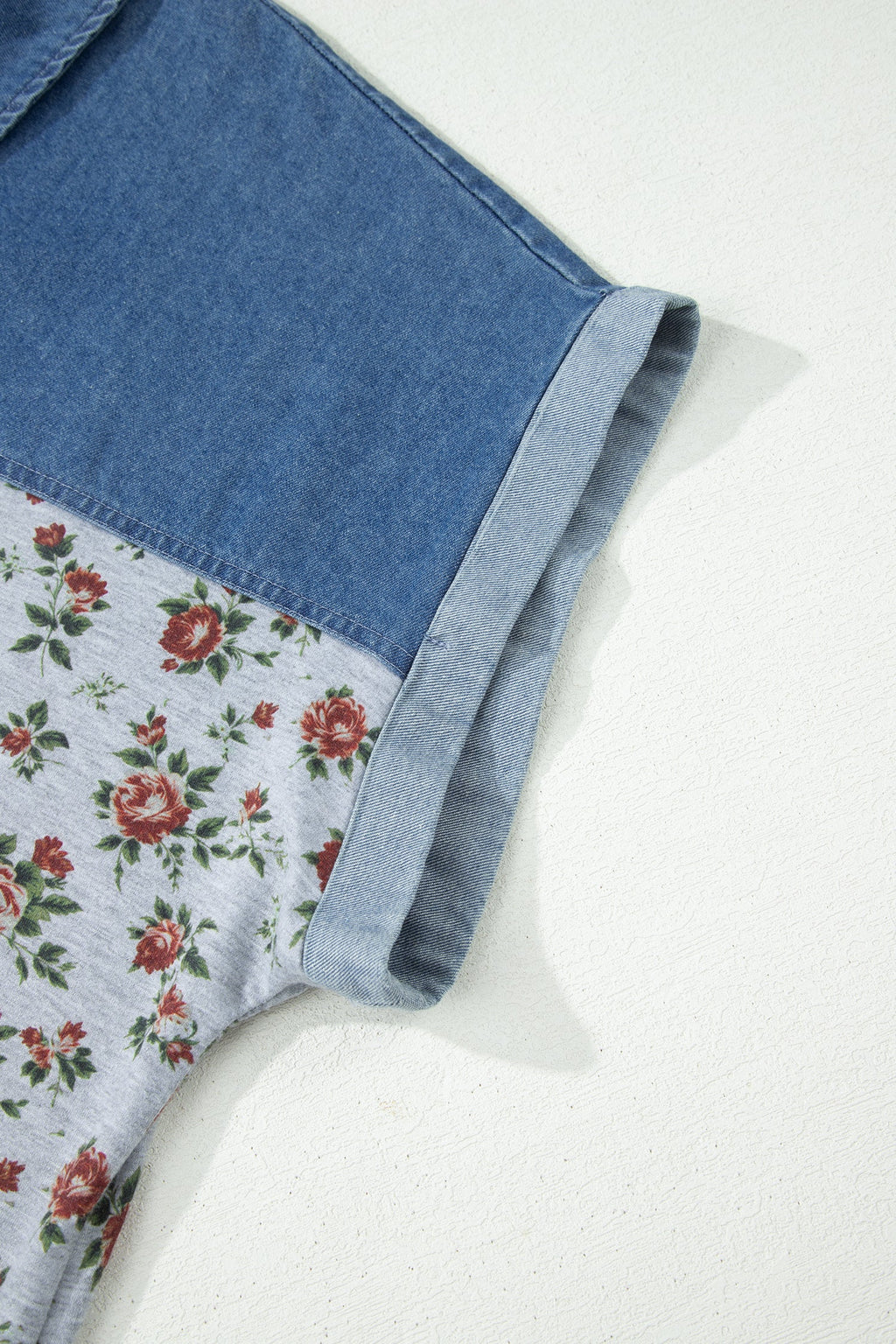 Karla Print Patchwork Polo PLUS Tee