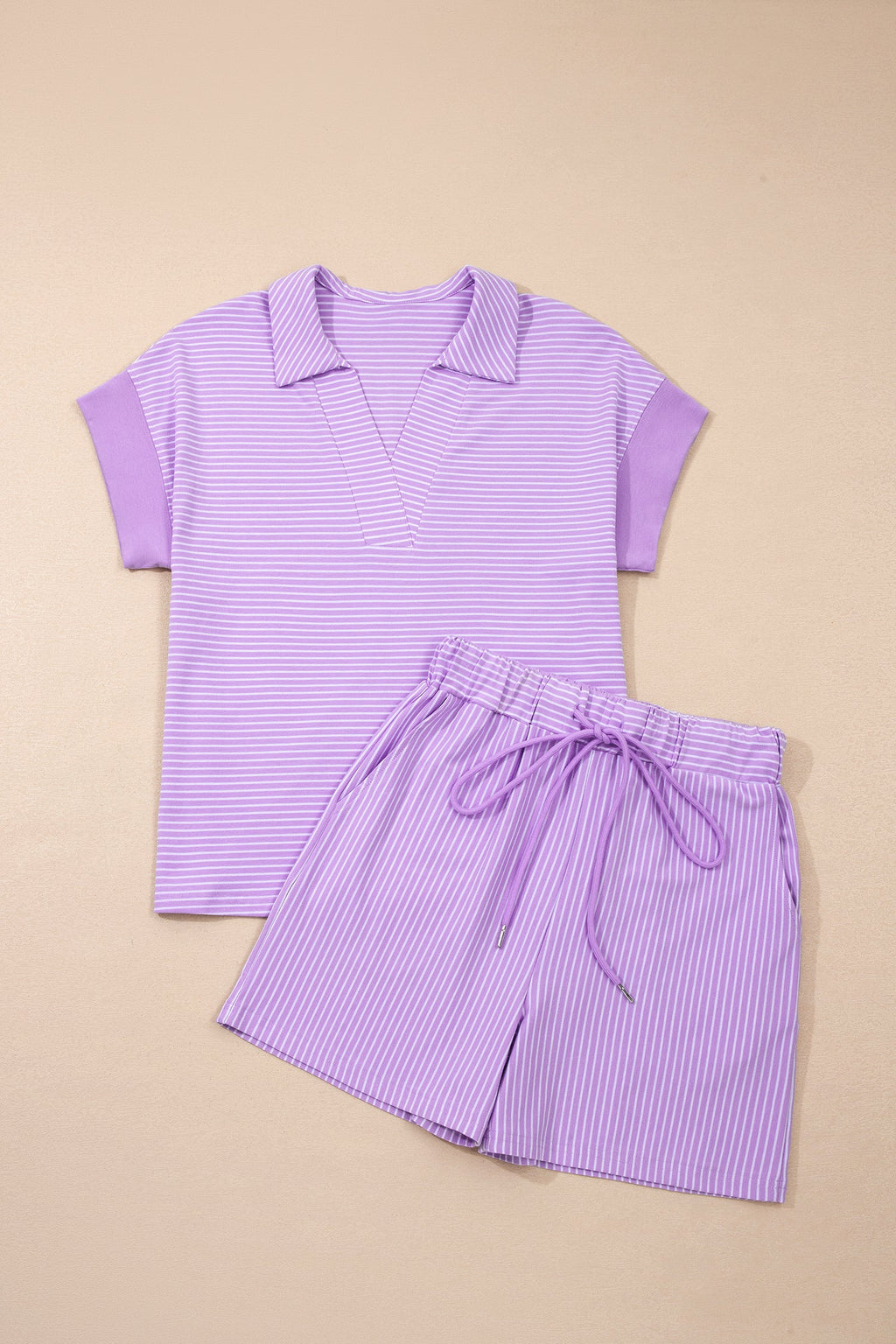 Zara Dolman Sleeve Polo Shirt Set