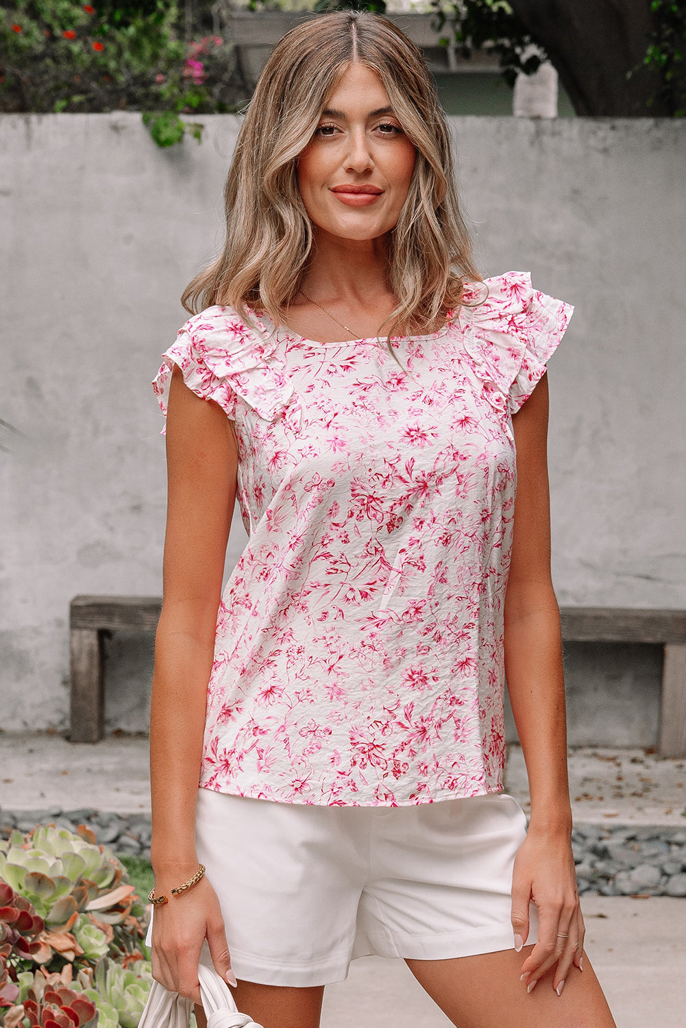 Kelly Bow Back Square Blouse