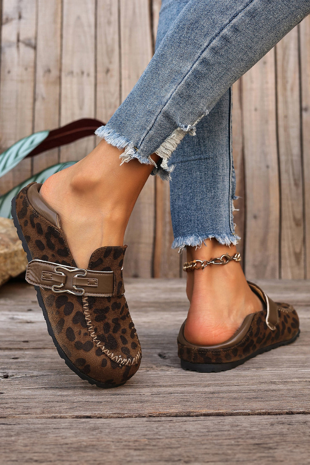 Keziah Buckle Slip On Shoes