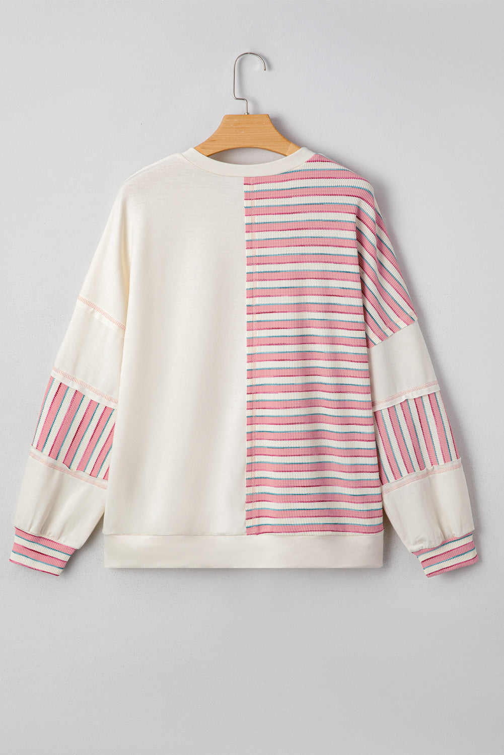 Aadhya Patchwork Oversized Pullover Top
