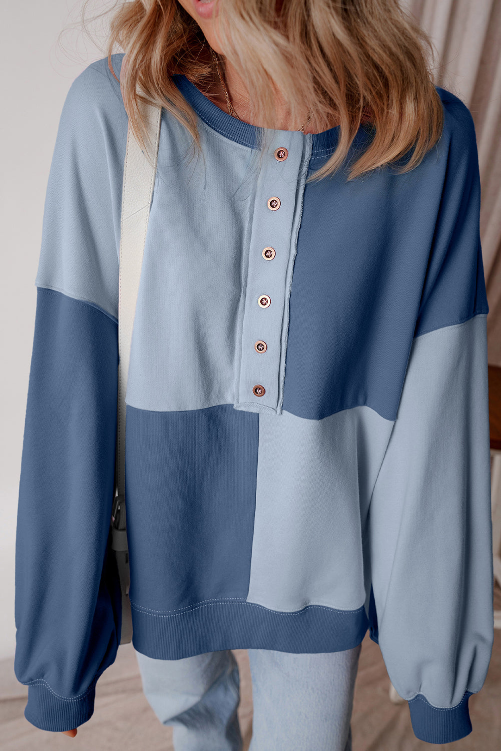 Zaria High Low Oversize Sweatshirt