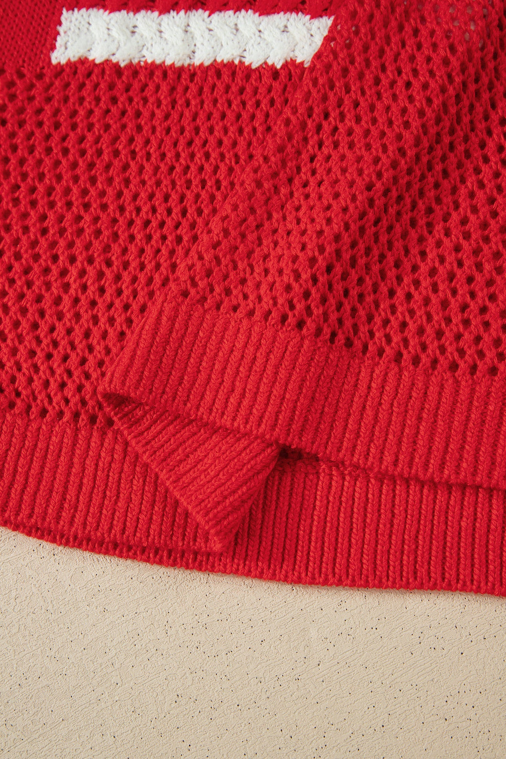 Emely Graphic Short Sleeve Sweater