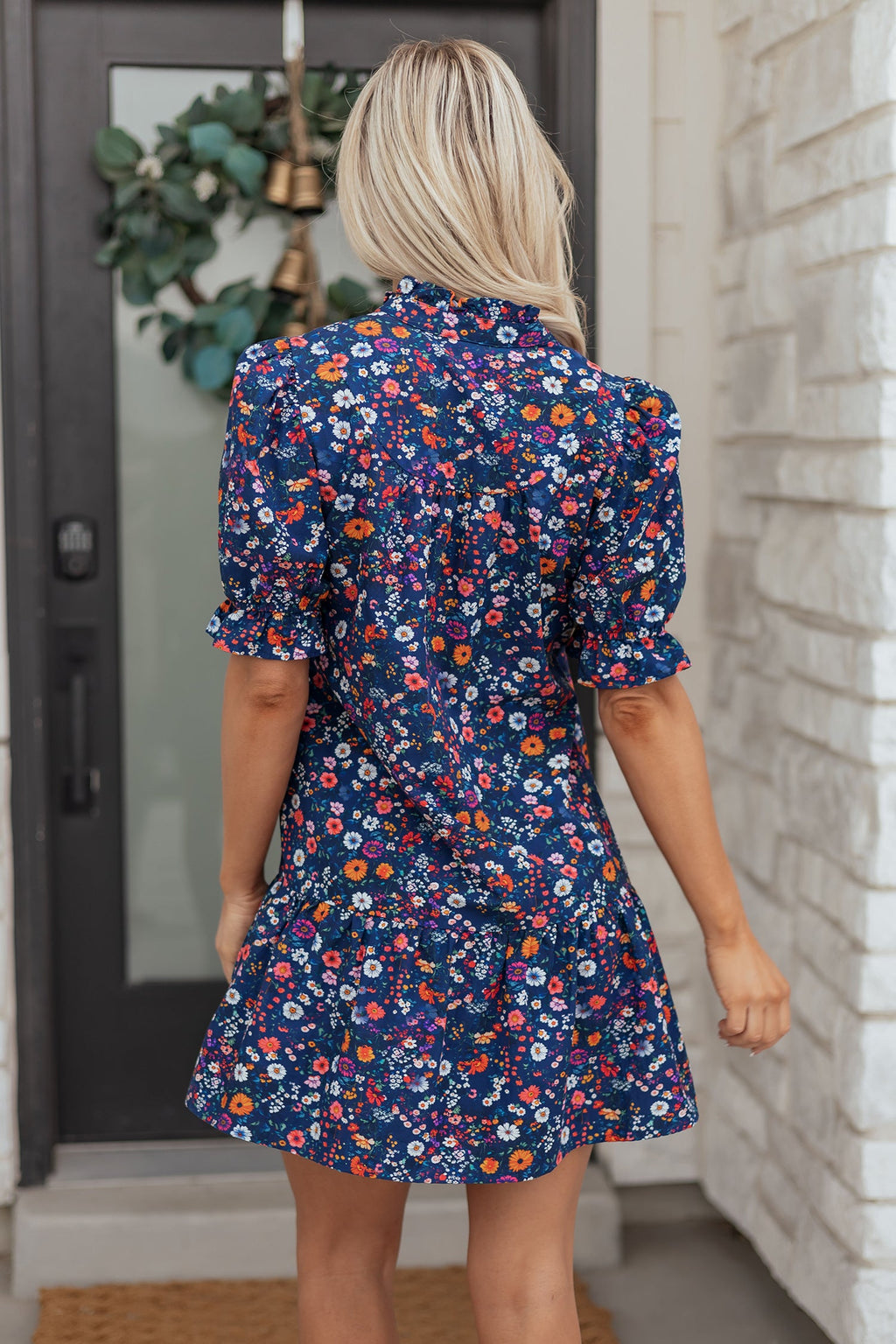 Serenity Puff Sleeve Mini Dress