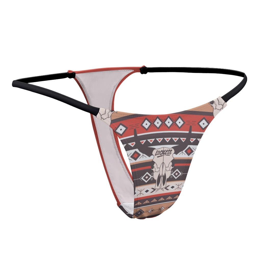 Longhorn Yoga Thong