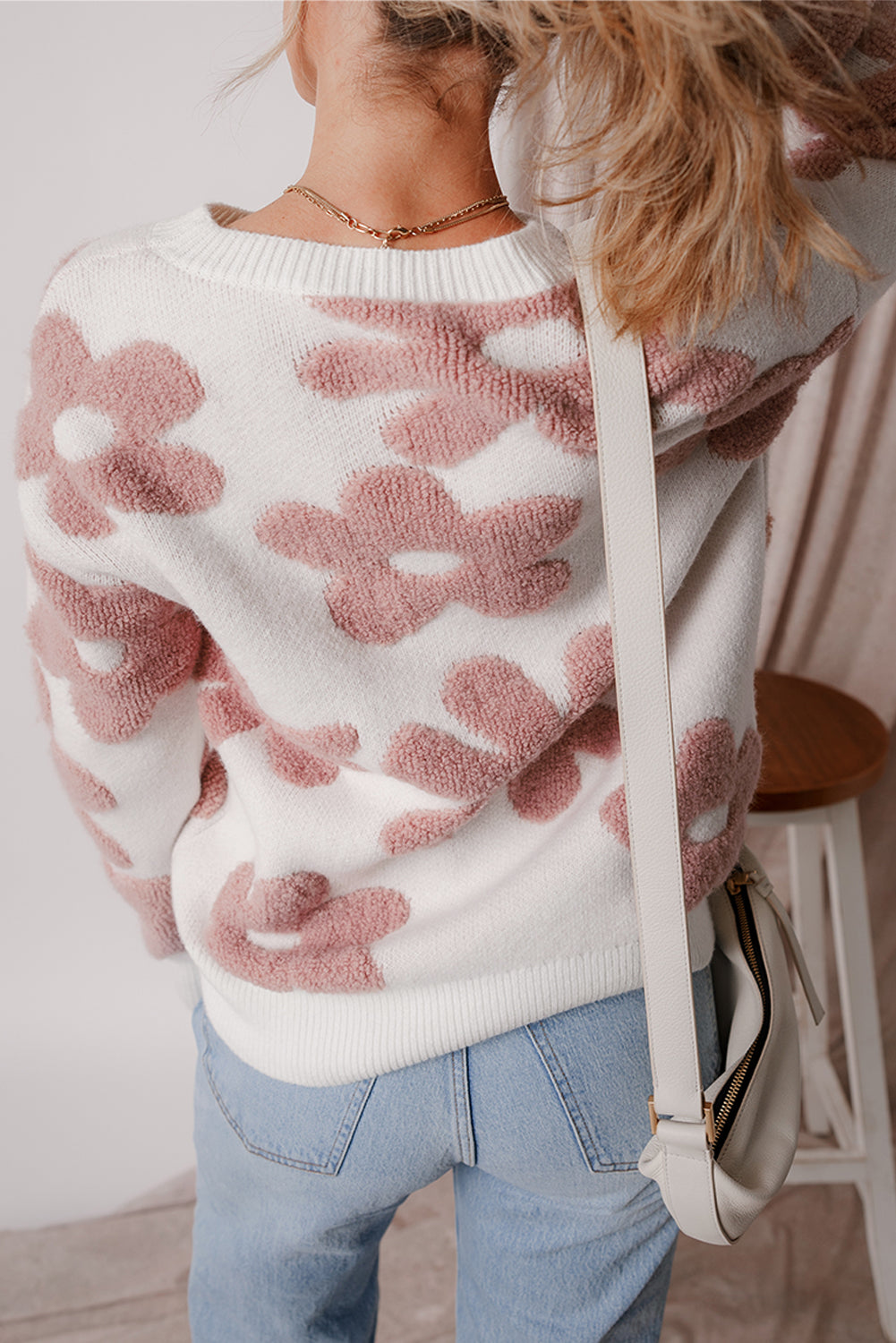 Brynleigh Drop Shoulder Loose Sweater
